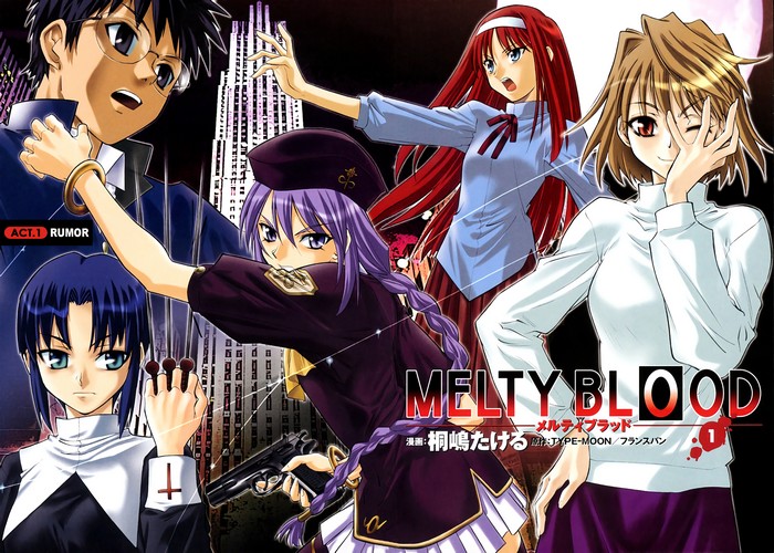 MELTY BLOOD逝血之战漫画下载